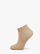 Sokken Pieces Beige socks women 17120149